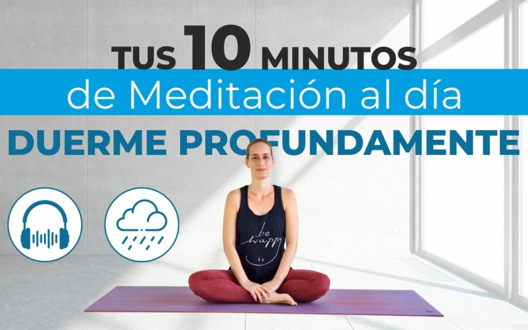 Meditación Guiada para Dormir | Sonido Lluvia Relajante