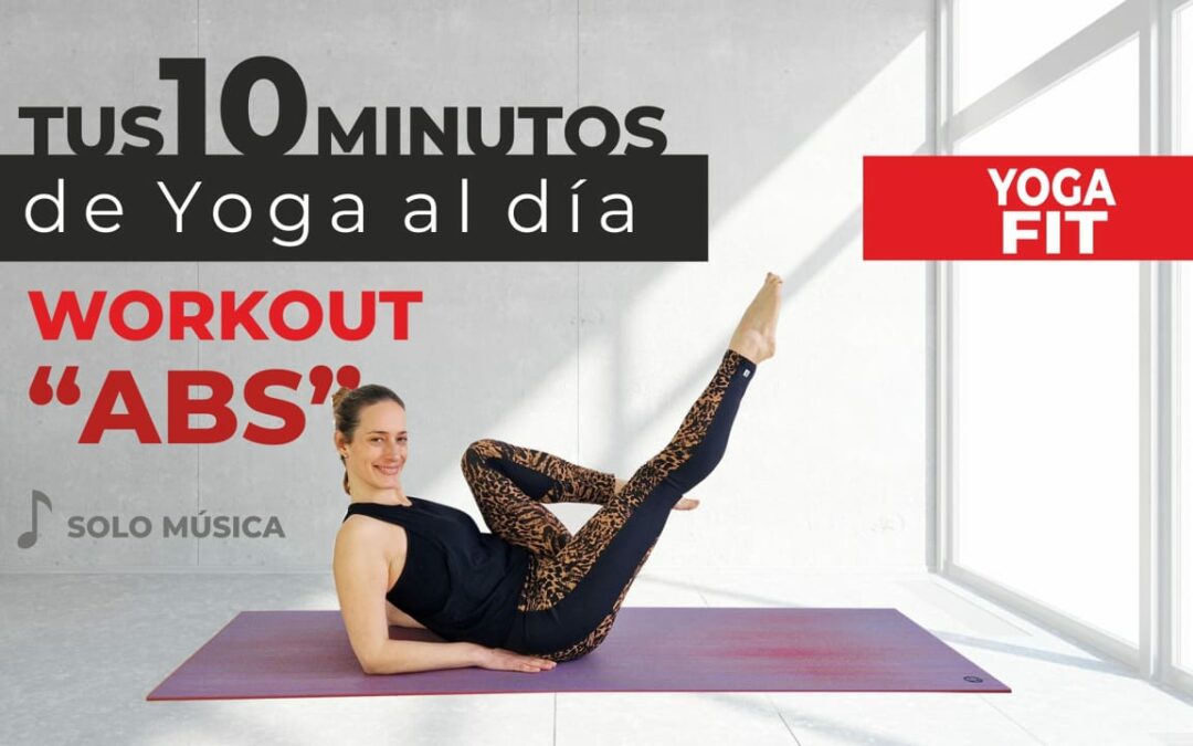 10 Min YOGA WORKOUT para TONIFICAR ABDOMEN en casa | Rutina Tonificación ABS